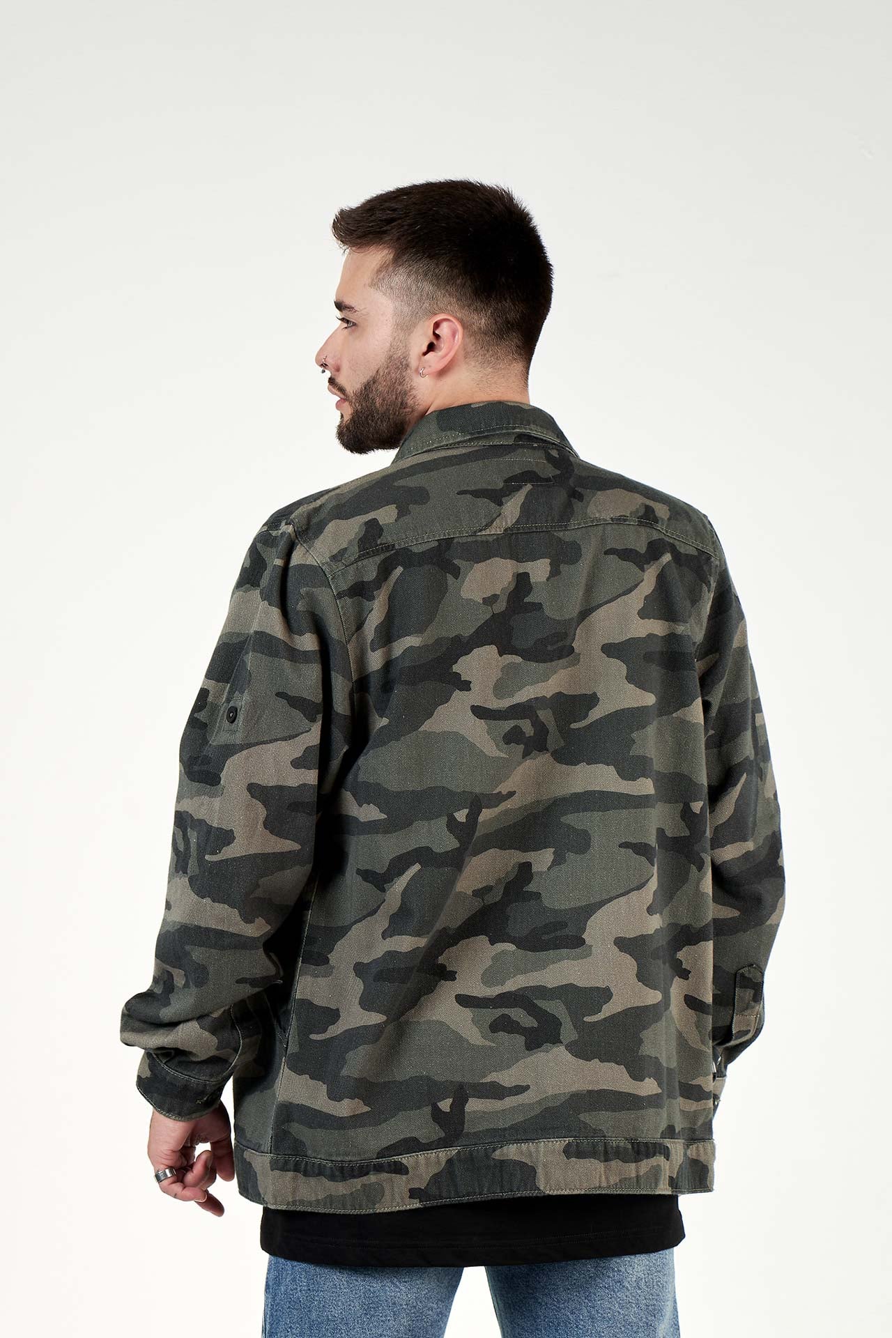 Chaqueta camo human dignity