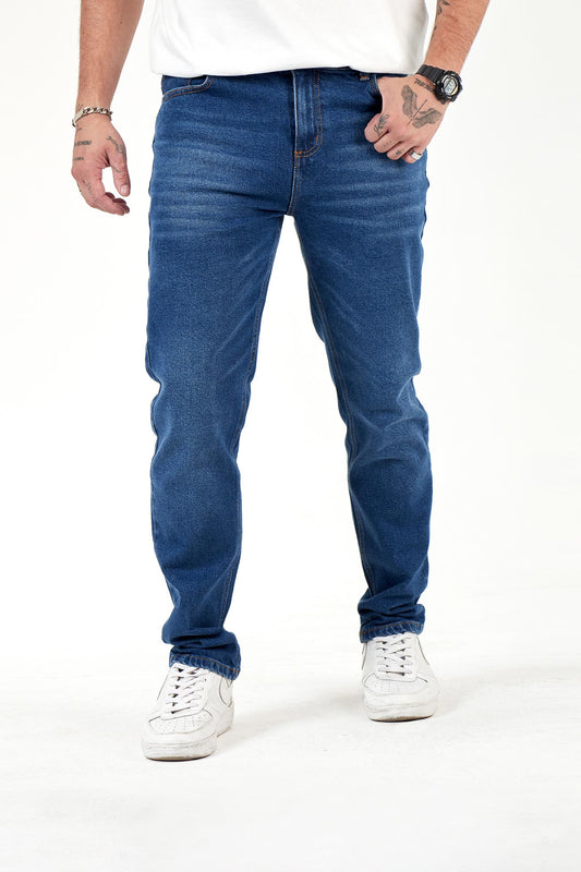 Jean regular fit azul medio HD