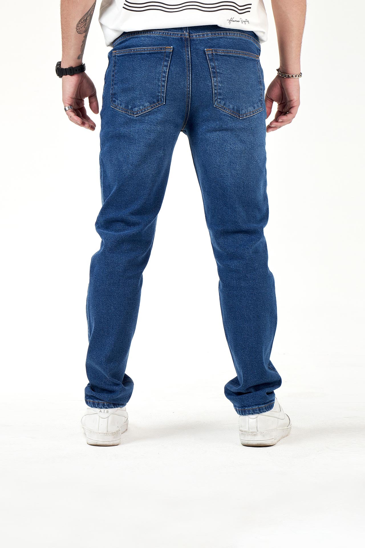 Jean regular fit azul medio HD