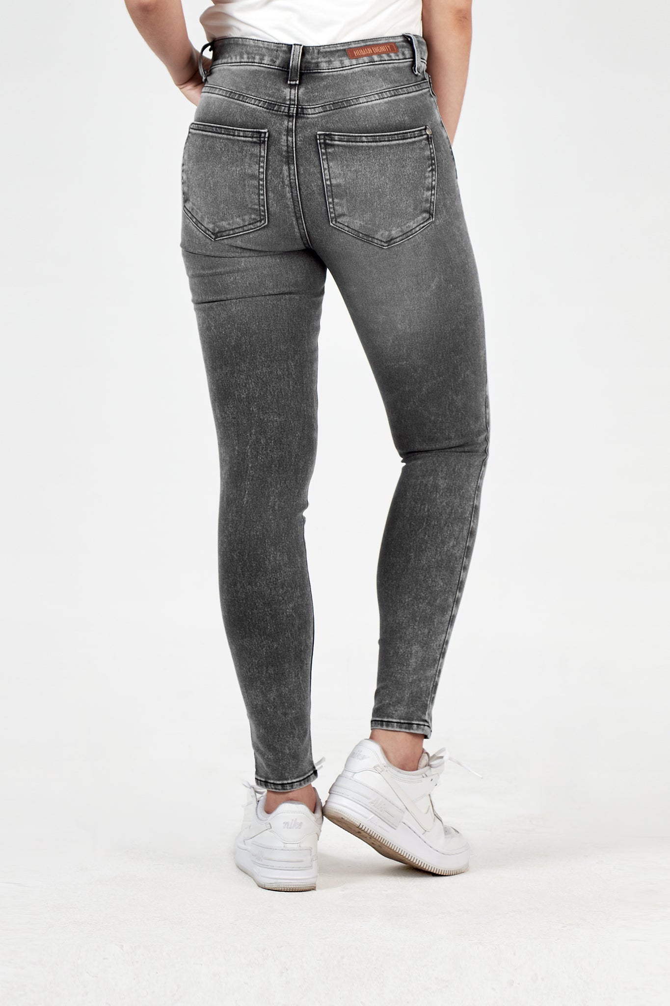 Jean Skinny Gris