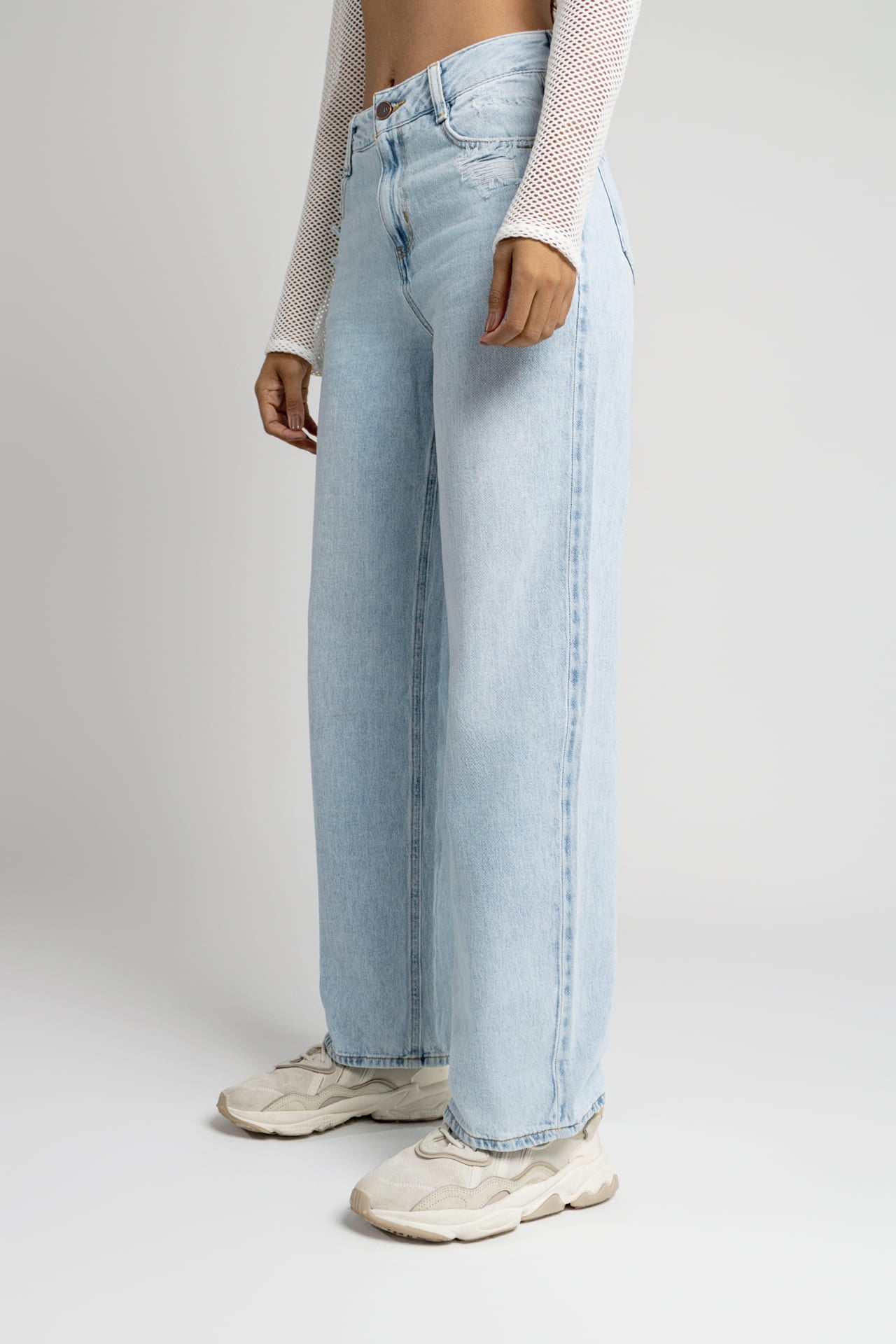 Jean Azul Claro wide leg