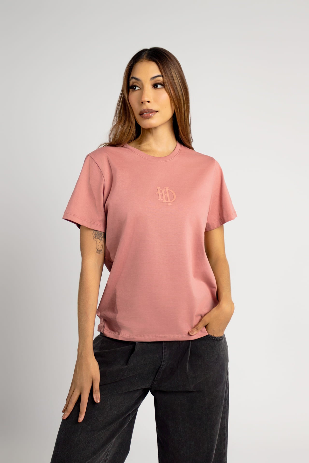 Camiseta HD Rosa