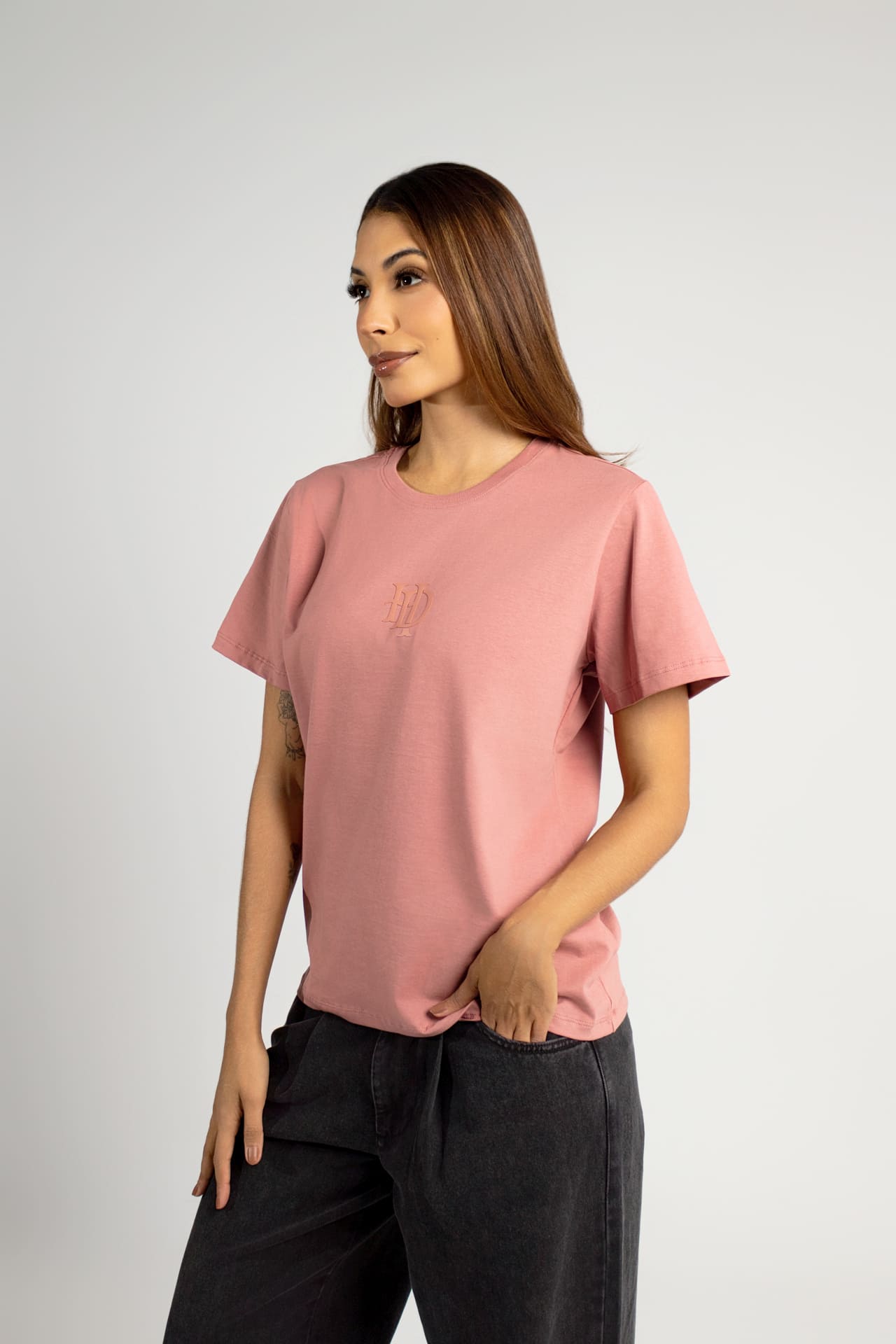 Camiseta HD Rosa