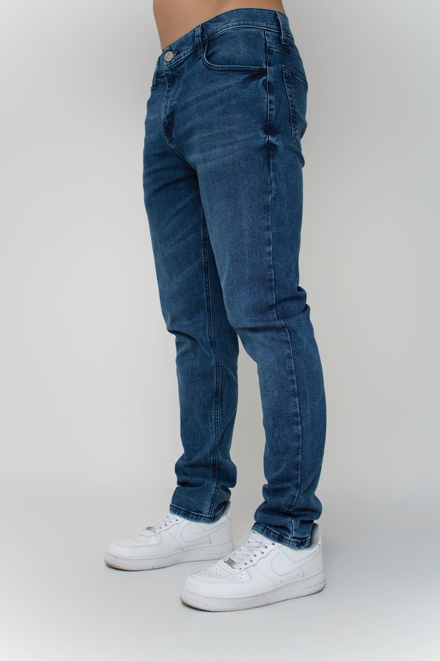 Jean Slim Fit Azul Medio