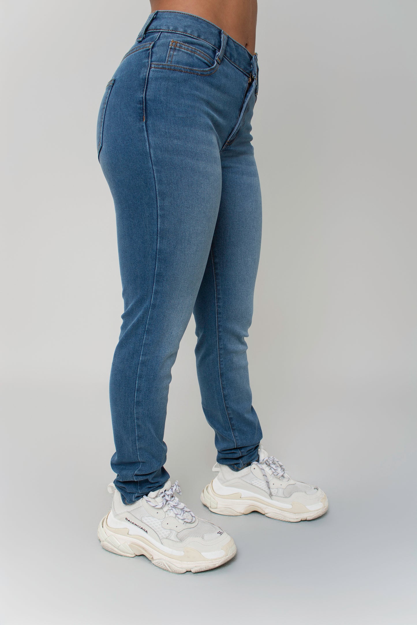 Jean Skinny Azul Medio