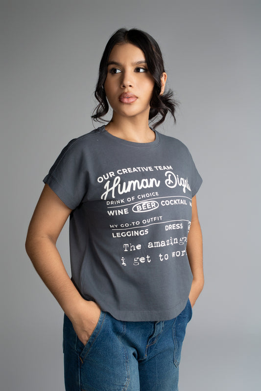 Camiseta Choice Gris