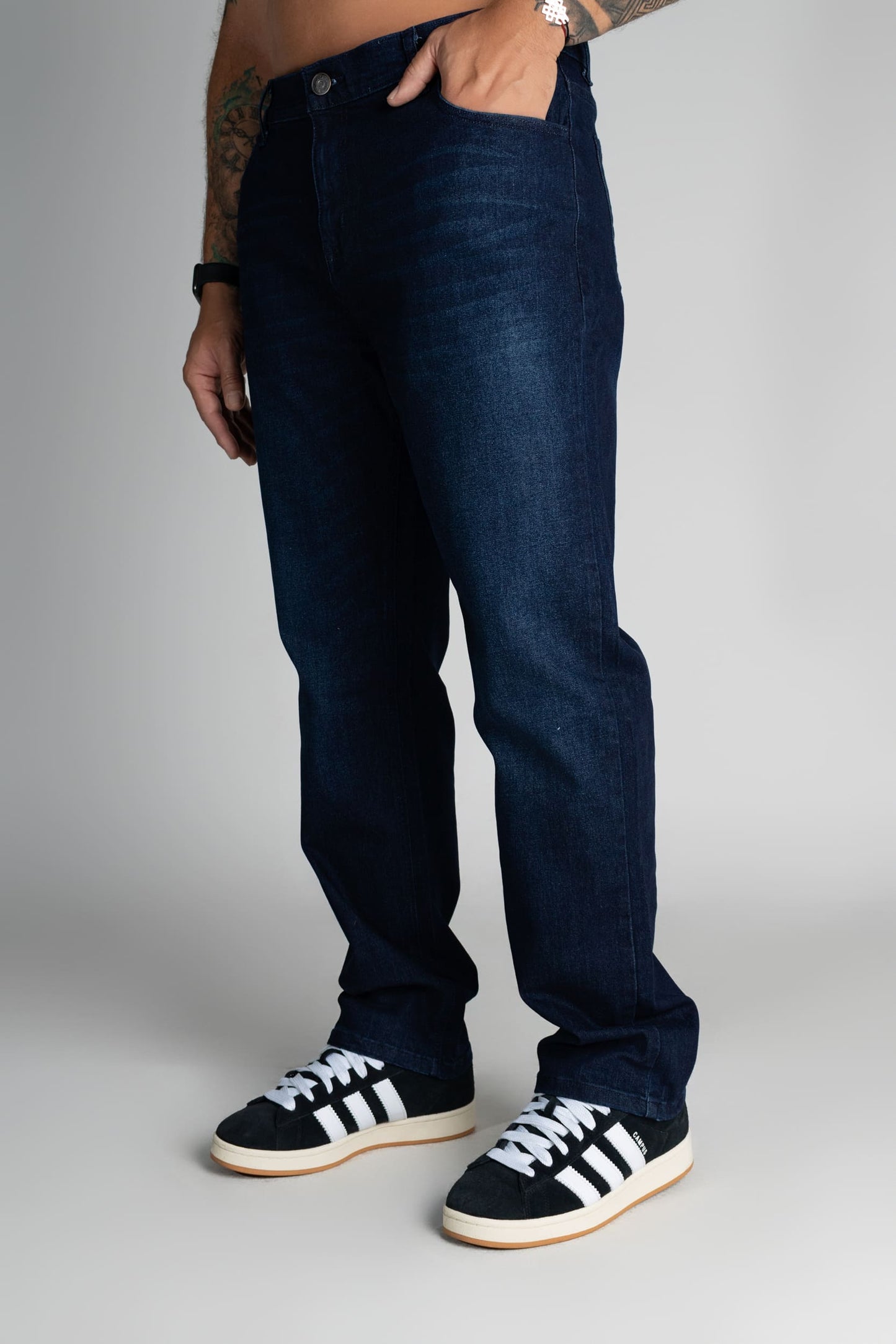 Jean Regular Fit Azul Medio