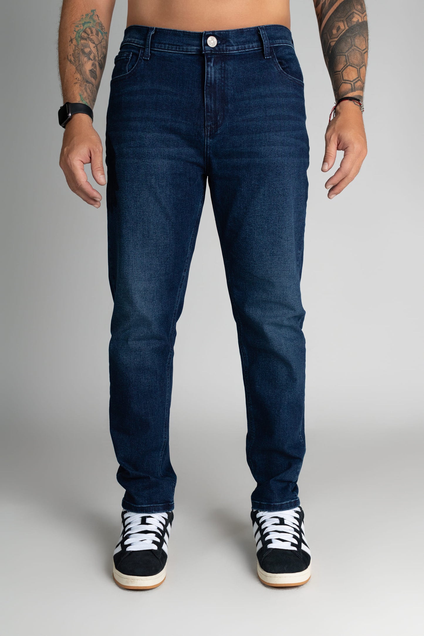 Jean Slim Fit Azul Medio