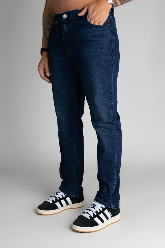 Jean Slim Fit Azul Medio