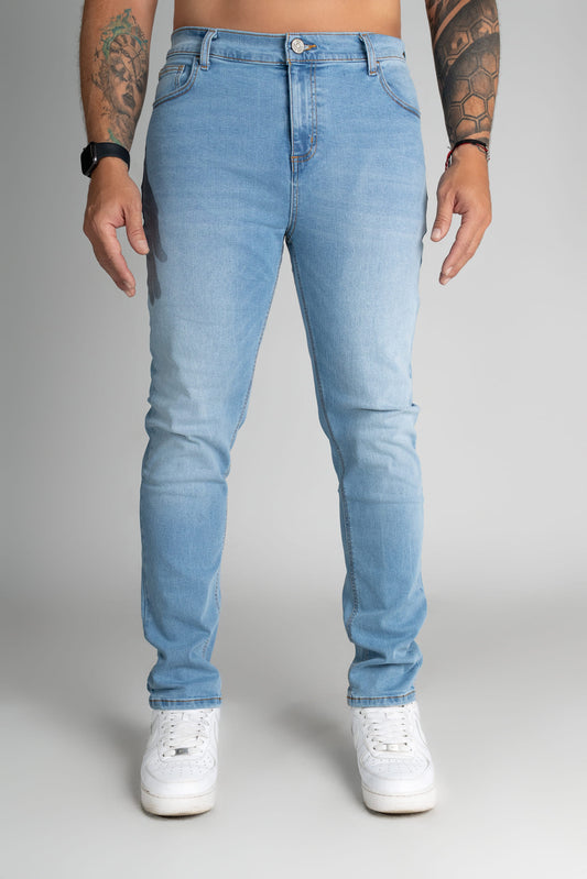 Jean Slim Fit Azul Claro