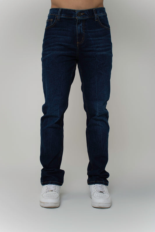 Jean Slim Fit Azul Oscuro