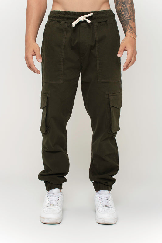 Jogger Cargo Verde Militar